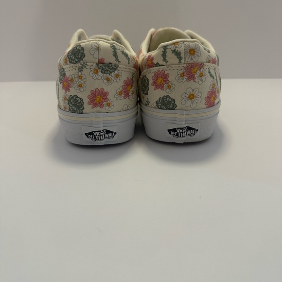 Vans Cream Floral Print Sneakers (brand new) - Picture 7 of 10